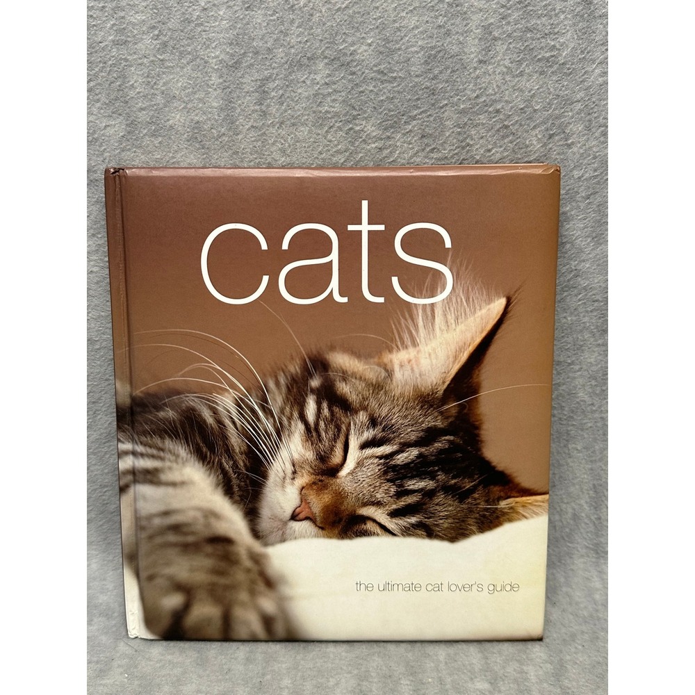 Igloo Books Cats The Ultimate Cat Lover's Guide Brown Hardcover Breed Reference